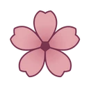 Sakuradate cherry blossom logo